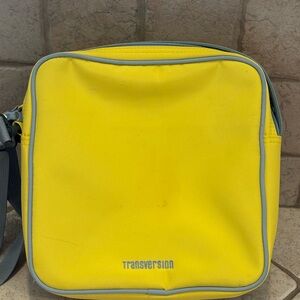 Transversion Womens Crossbody Travel Bag Purse Yellow